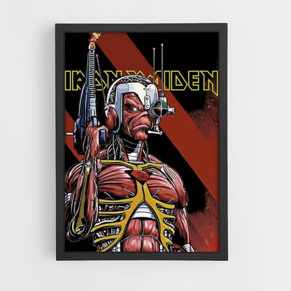 Poster Iron Maiden-soldaat