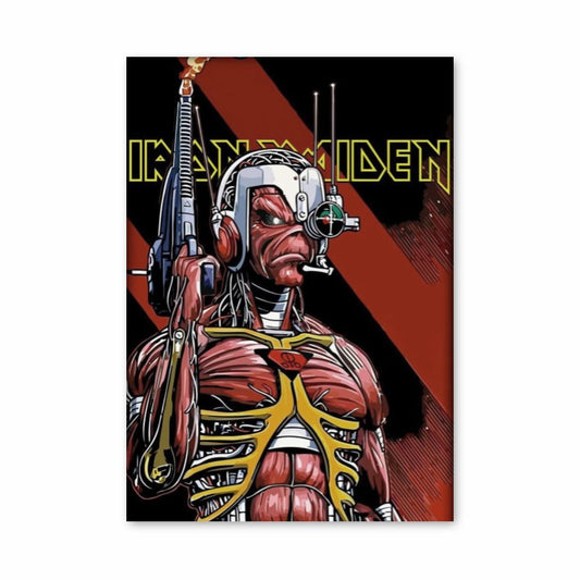 Poster Iron Maiden-soldaat