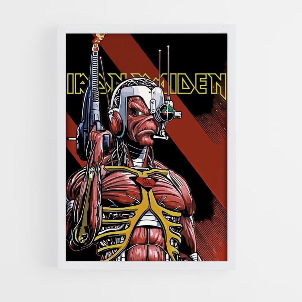 Poster Iron Maiden-soldaat