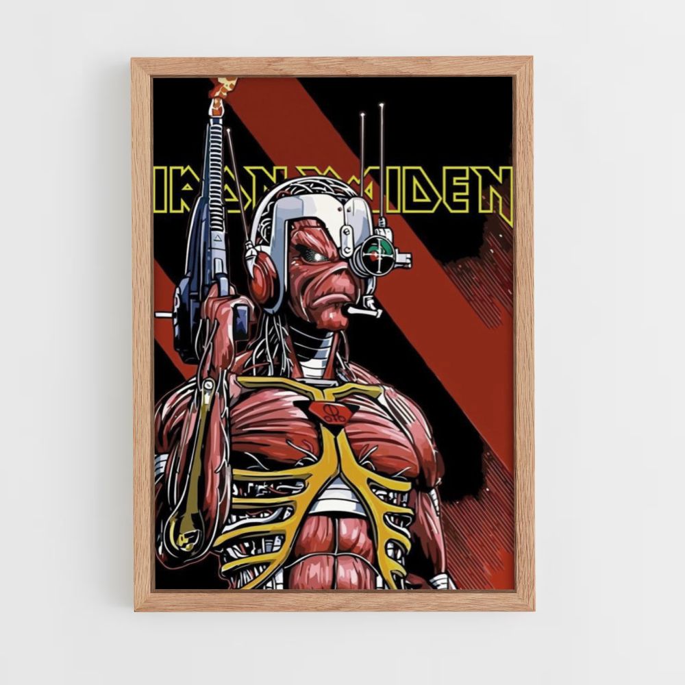 Poster Iron Maiden-soldaat