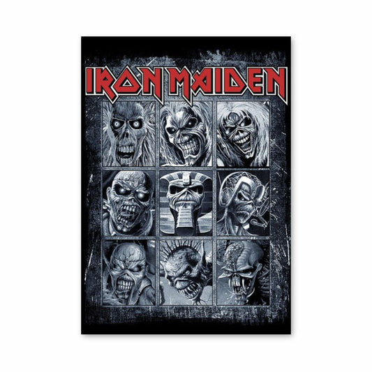 Poster Iron Maiden-albums