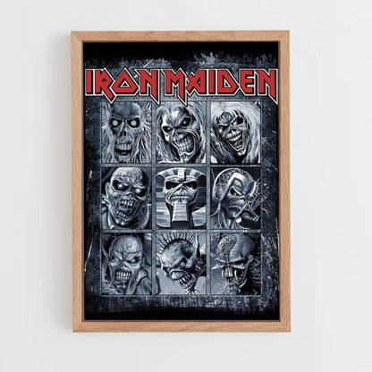 Poster Iron Maiden-albums