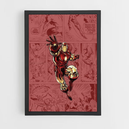 Poster Iron man-strips