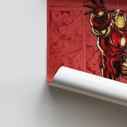 Poster Iron man-strips