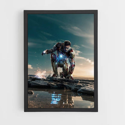 Poster Iron Man-landing