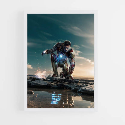 Poster Iron Man-landing