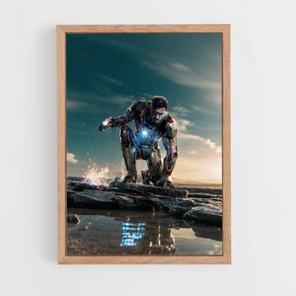 Poster Iron Man-landing