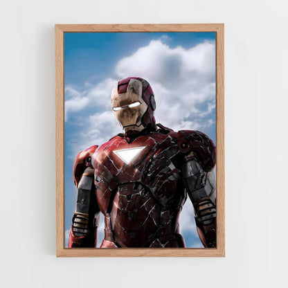 Poster Iron Man-gevecht