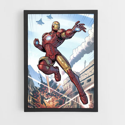 Poster Iron man-strips