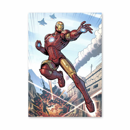 Poster Iron man-strips