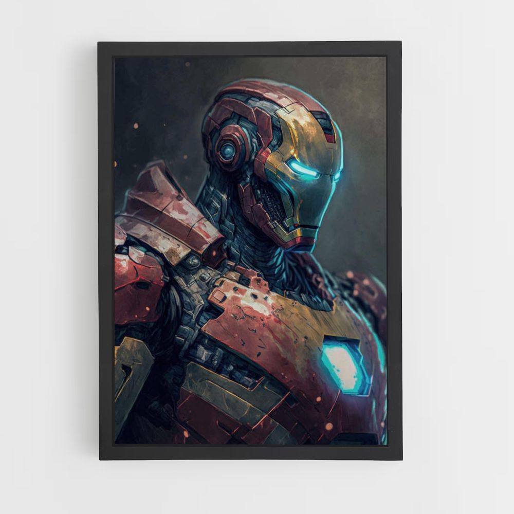 Poster Iron man-ontwerp