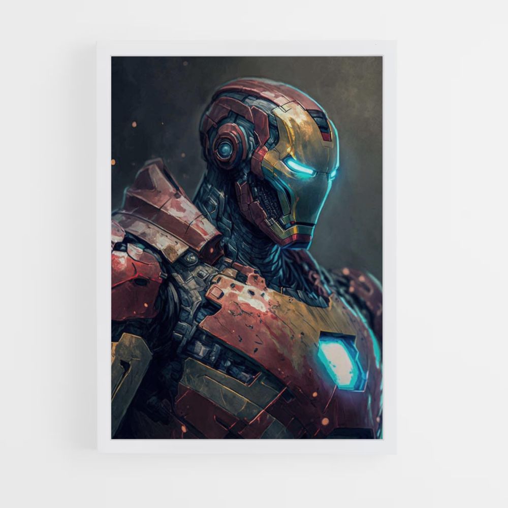 Poster Iron man-ontwerp