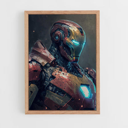 Poster Iron man-ontwerp