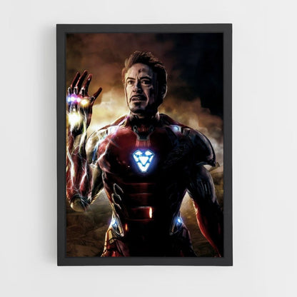 Iron Man handschoenposter