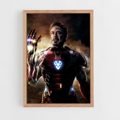 Iron Man handschoenposter