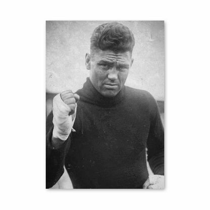 Poster Jack Dempsey Boksen