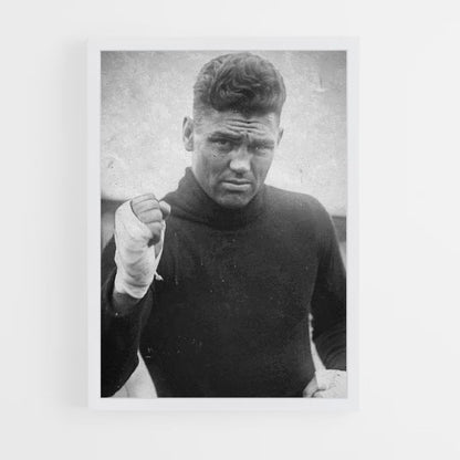 Poster Jack Dempsey Boksen