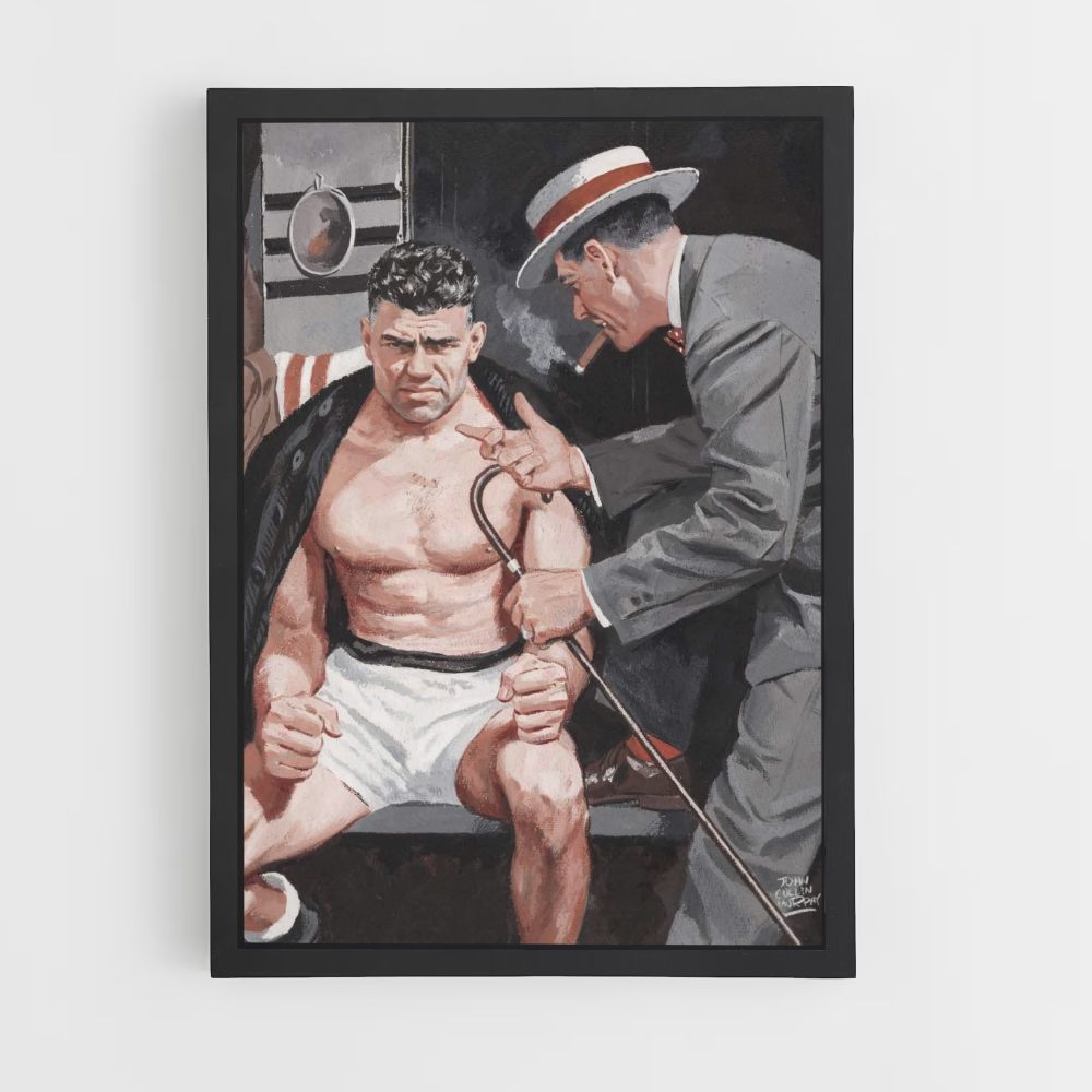 Poster Jack Dempsey Spier