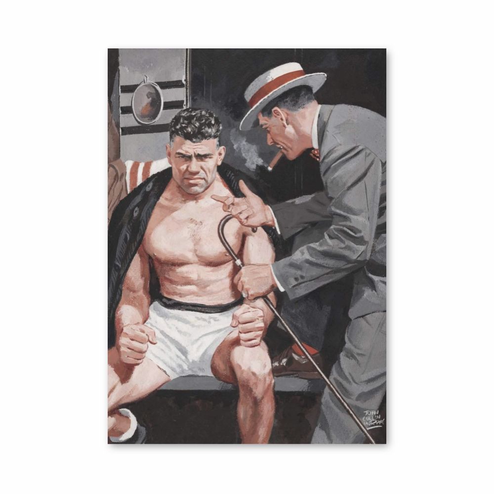 Poster Jack Dempsey Spier