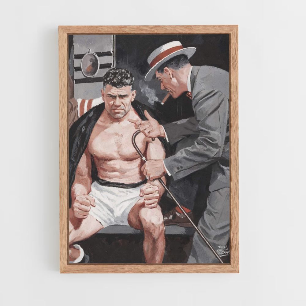 Poster Jack Dempsey Spier