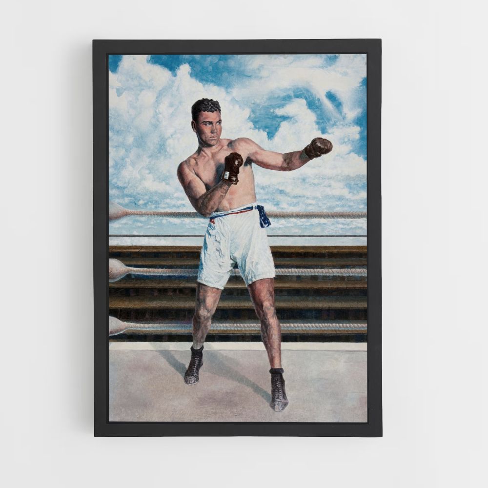 Jack Dempsey gevechtsposter