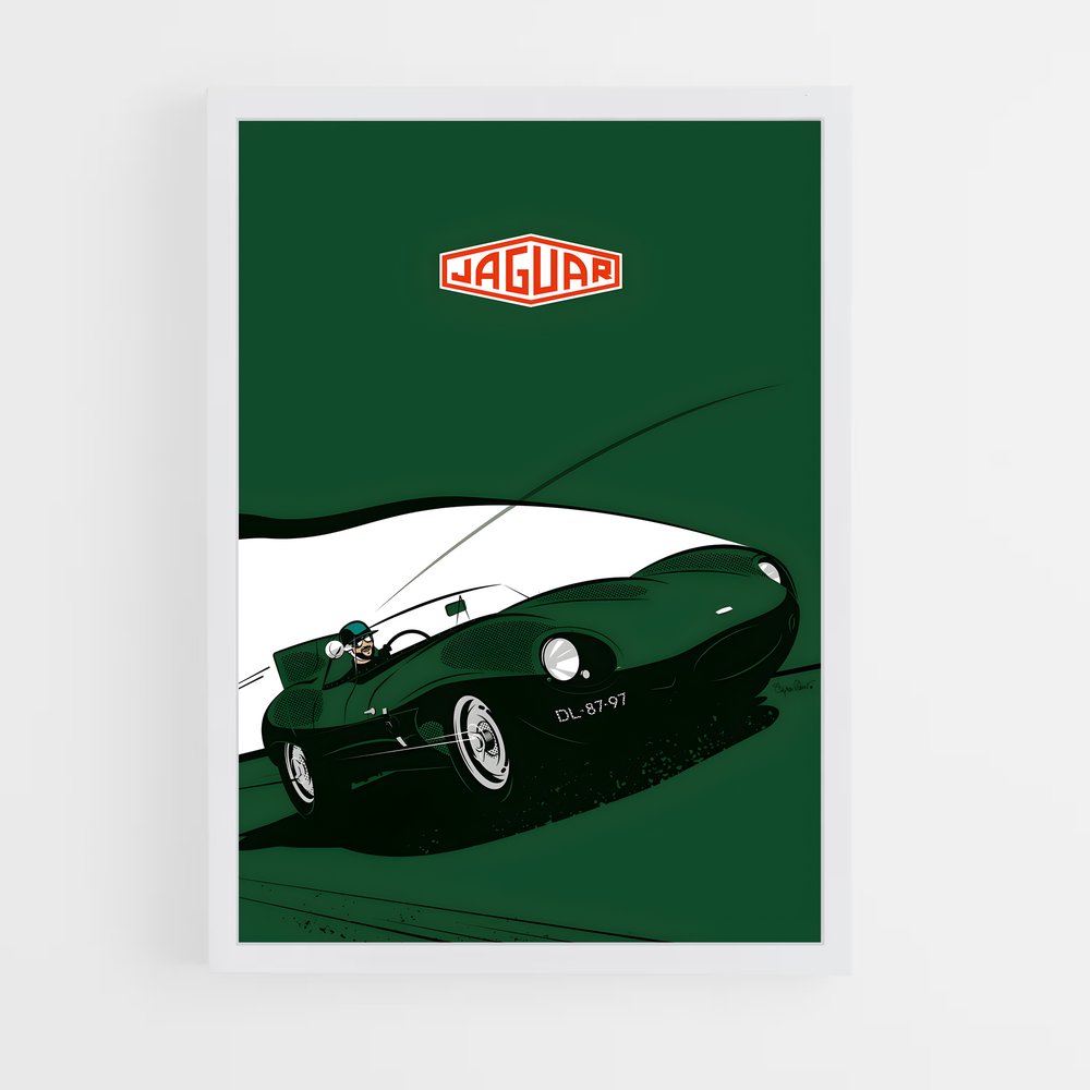 jaguar-7 cadre Blanc