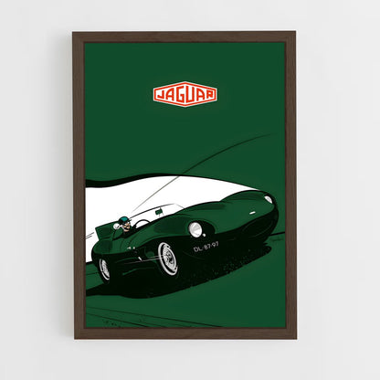 jaguar-7 cadre Bois foncé
