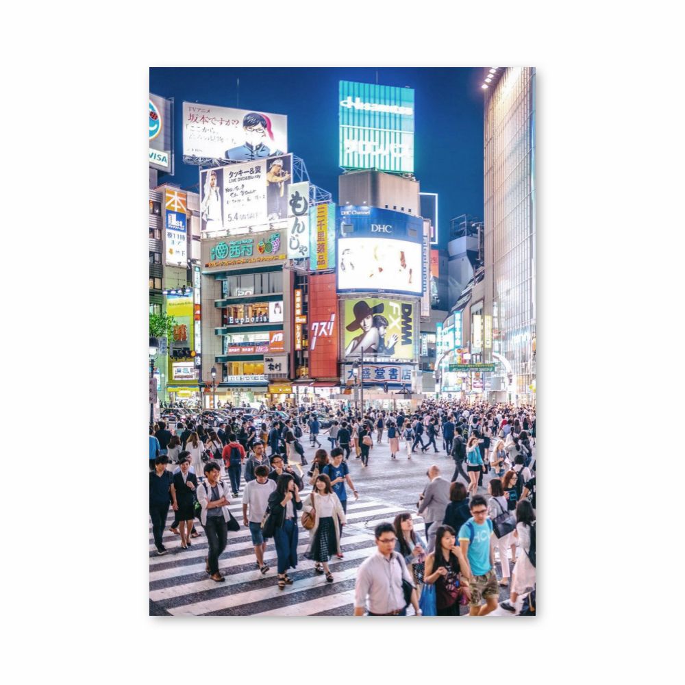 Shibuya oversteekposter