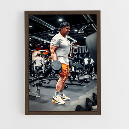 jay-cutler-11 cadre Bois foncé