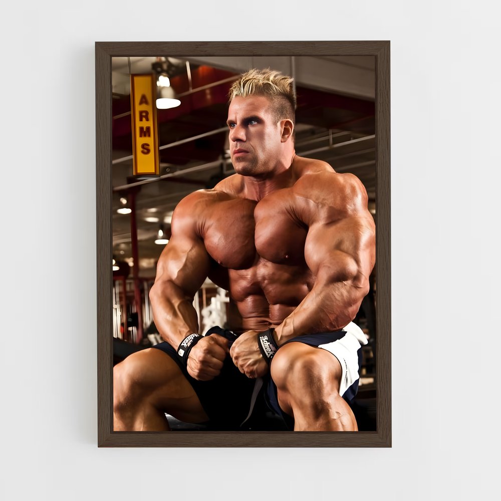 jay-cutler-5 cadre Bois foncé