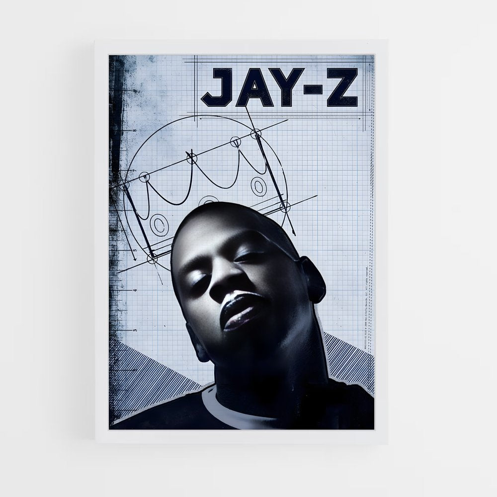 jay-z-1 cadre Blanc