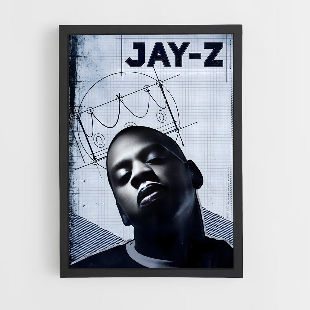 jay-z-1 cadre Noir