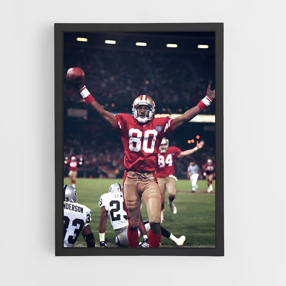 jerry-rice-10 cadre Noir