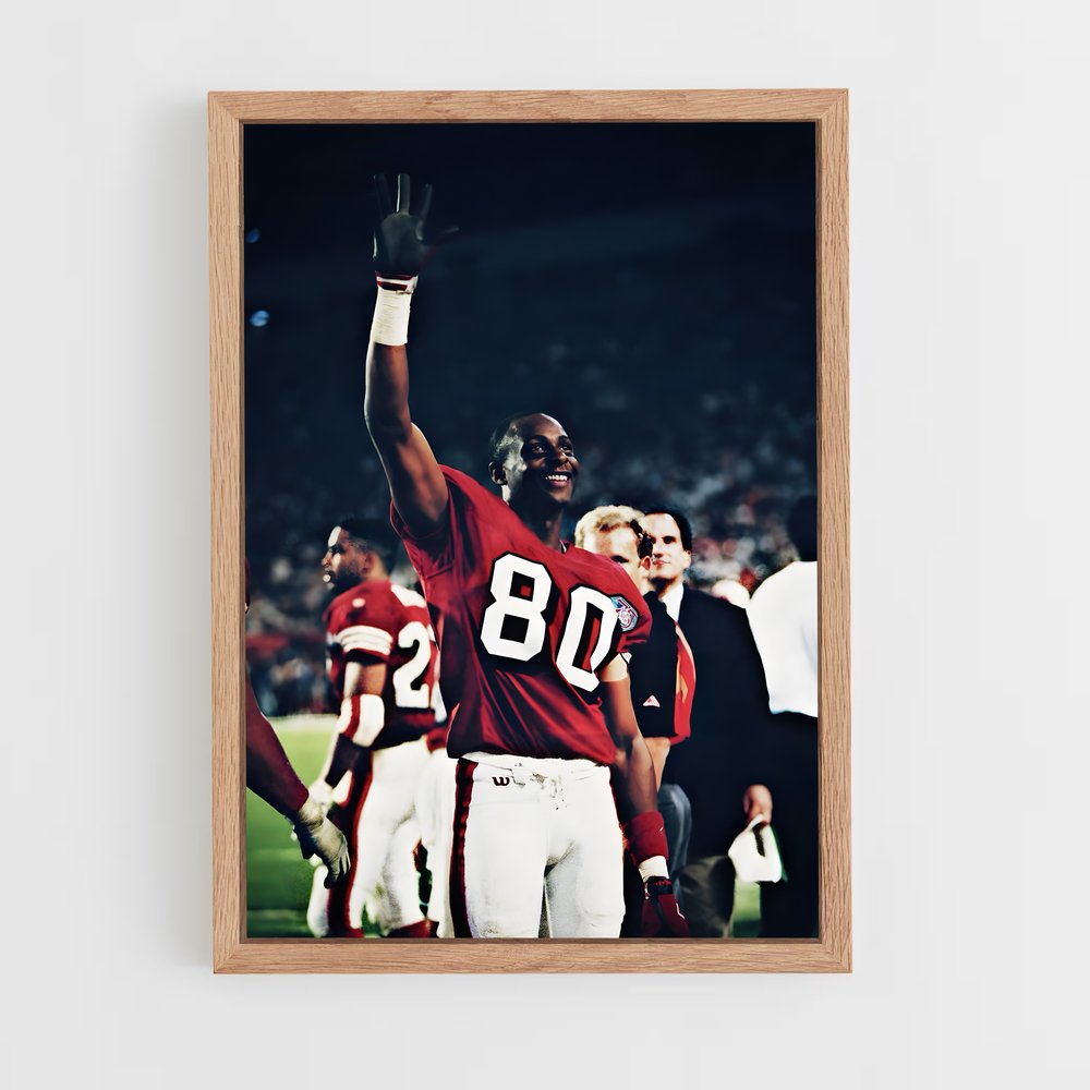 jerry-rice-2 cadre Bois clair
