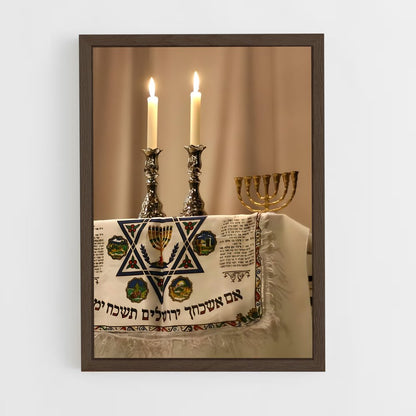 jews-5 cadre Bois foncé