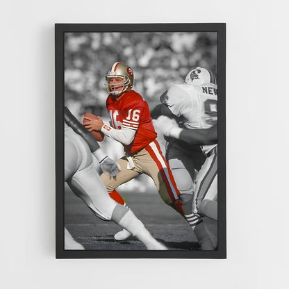 joe-montana-5 cadre Noir