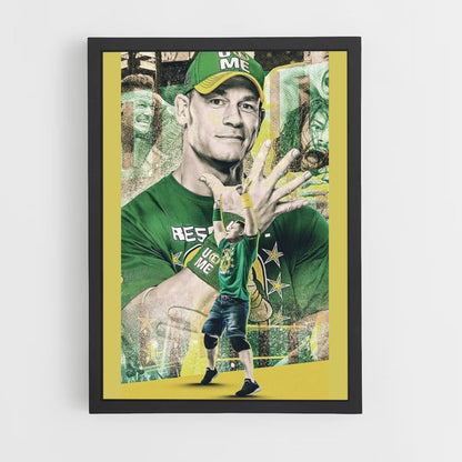 Affiche John Cena Groen