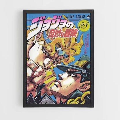 Poster Dio versus Jotaro