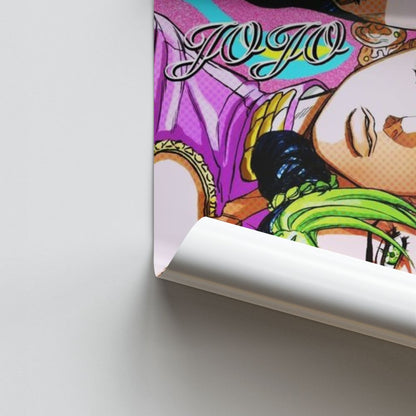 Affiche Josuke x Giorno x Jolyne