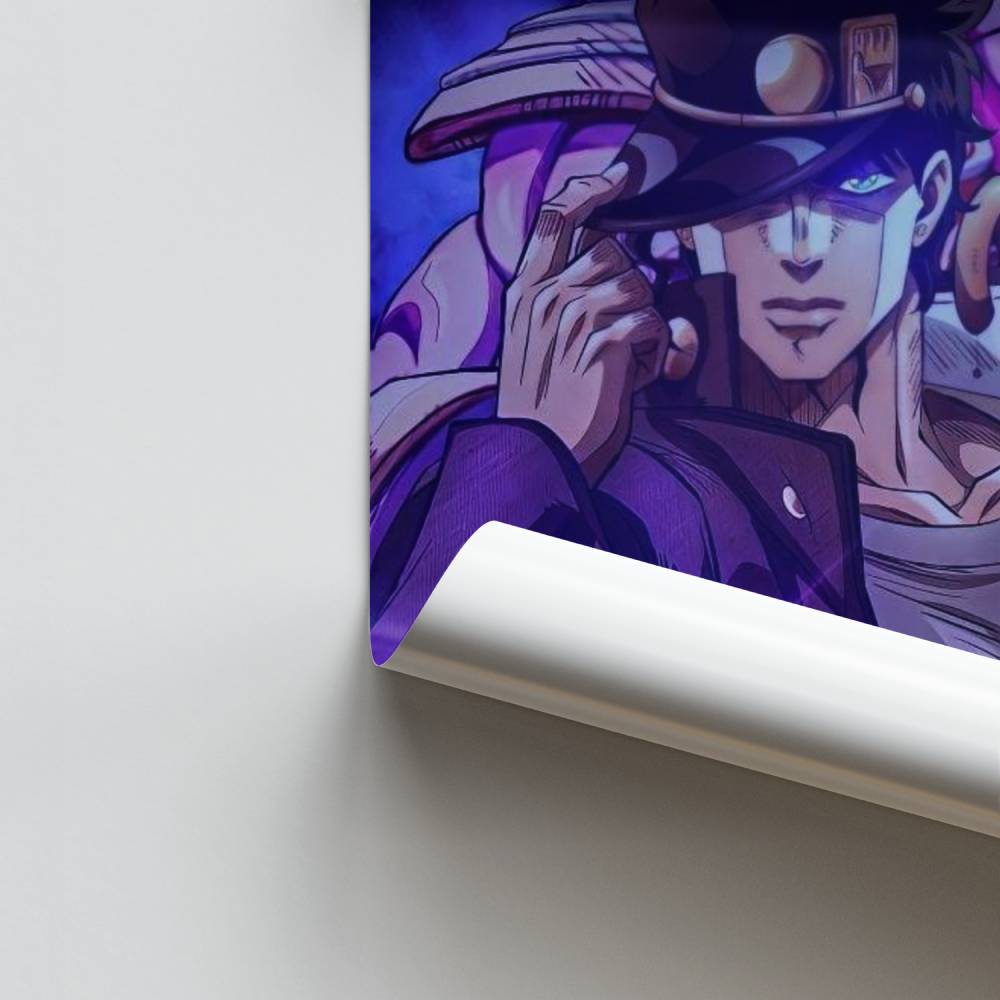 Poster Jotaro Stand Paars