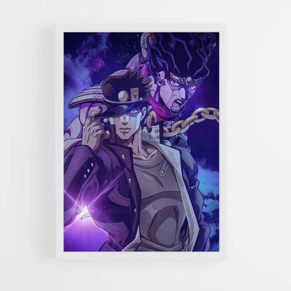 Poster Jotaro Stand Paars