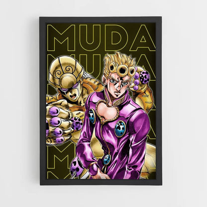 Affiche Muda Muda Muda