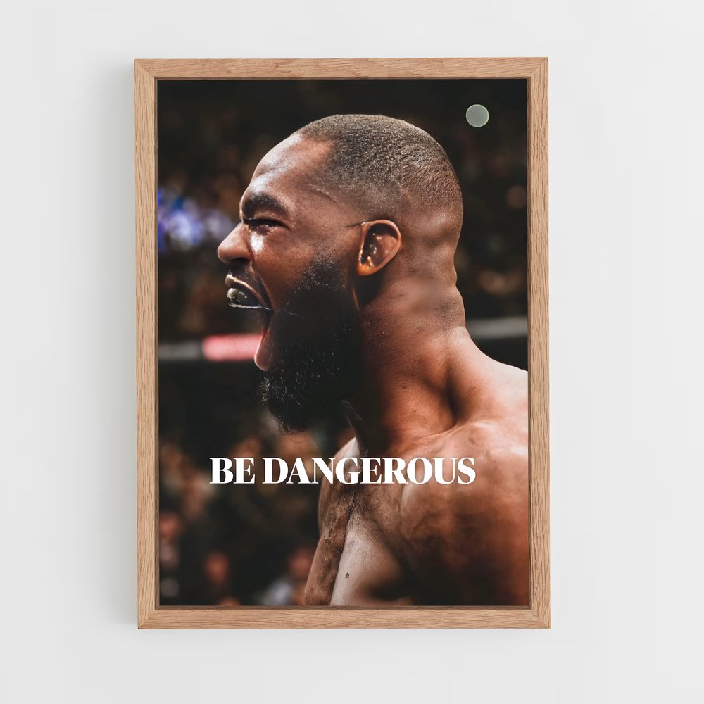 jon-jones-16 cadre Bois clair