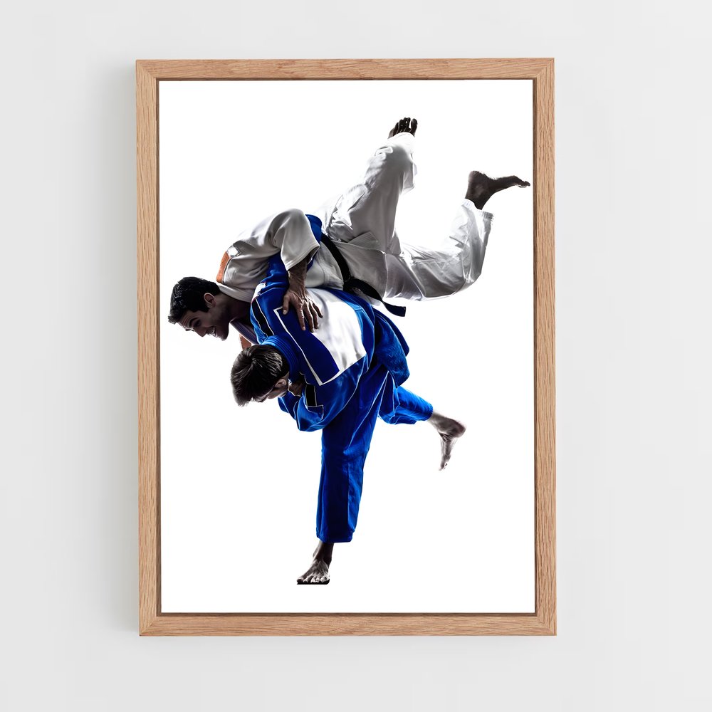 judo-12 cadre Bois clair