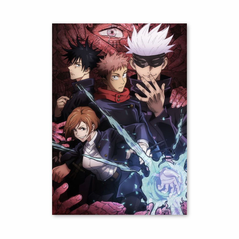 Jujutsu Kaisen-teamposter