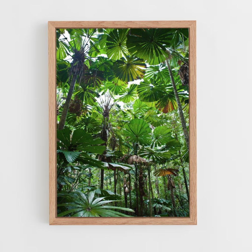 Jungle blad-poster