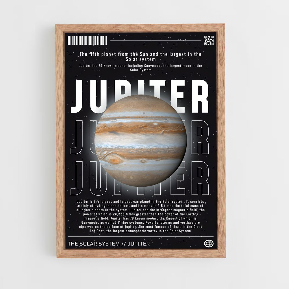 jupiter-1 cadre Bois clair