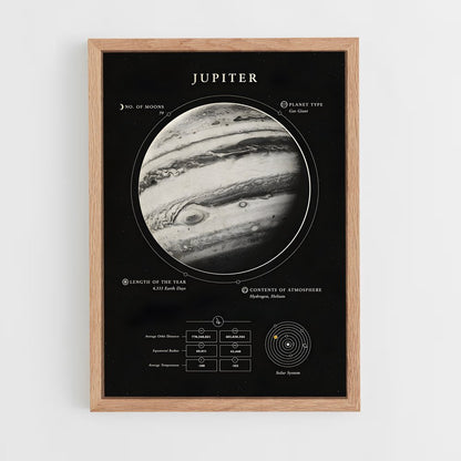 jupiter-15 cadre Bois clair