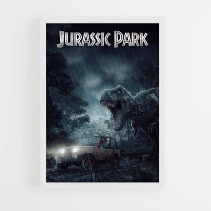 Poster Jurassic Park-nacht