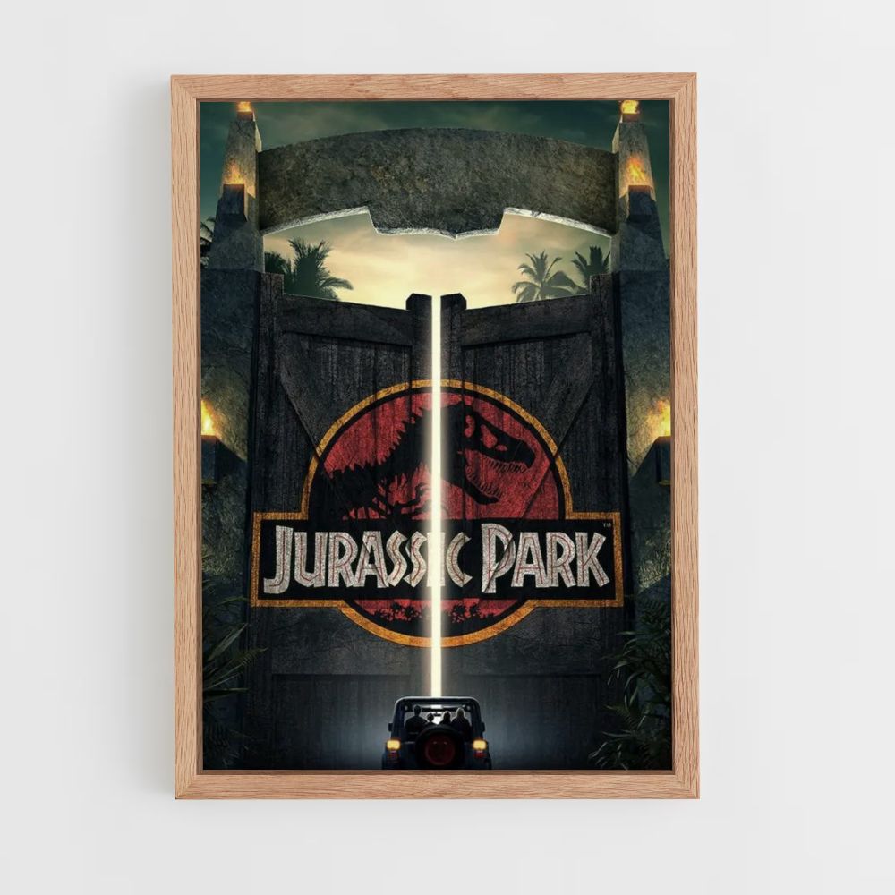 Poster Jurassic Park-deur